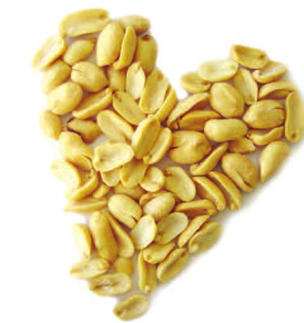 Fiber Fiber is a type of carbohydrate in plant-based foods that provides various health benefits, and over 1/3 of the carbohydrates in peanuts is from fiber. An ounce of peanuts contains about 2.