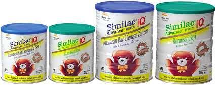 SIMILAC ADVANCE EYEQ/ SIMILAC ADVANCE EYEQ WITH IRON Similac Advance EyeQ / Similac Advance EyeQ with Iron is an infant formula for infants from birth to 12 months old.