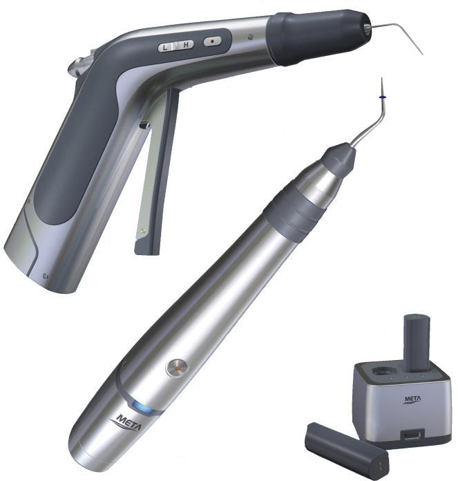 Cordless Gutta Percha Obturation Systems Unique Benefits New Slim design allows better control and excellent tactile feedback. Easy to Master 3-dimentional filling technique.