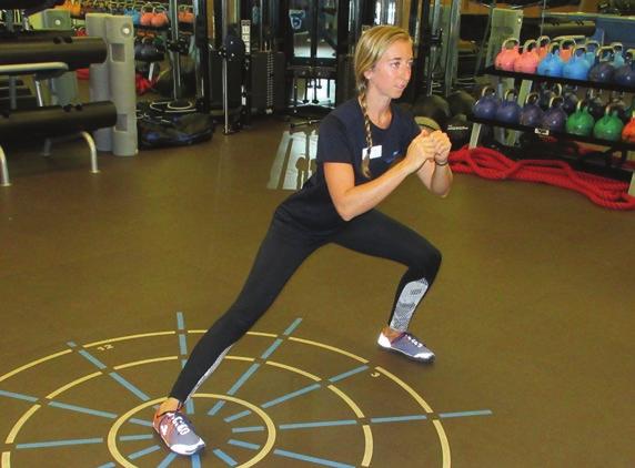 Single Leg Glute Bridge Coaching Tip: Contract the Glutes and Abdominals, make sure