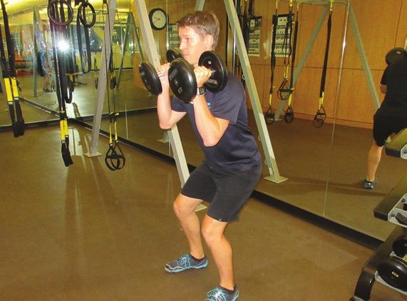 squeeze your glutes, and push the ground away from you.