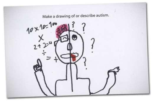 Autism This is a drawing by