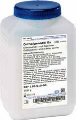 Capacity REF Quantity 500 ml 150-000-00 Orthalgenat Ex