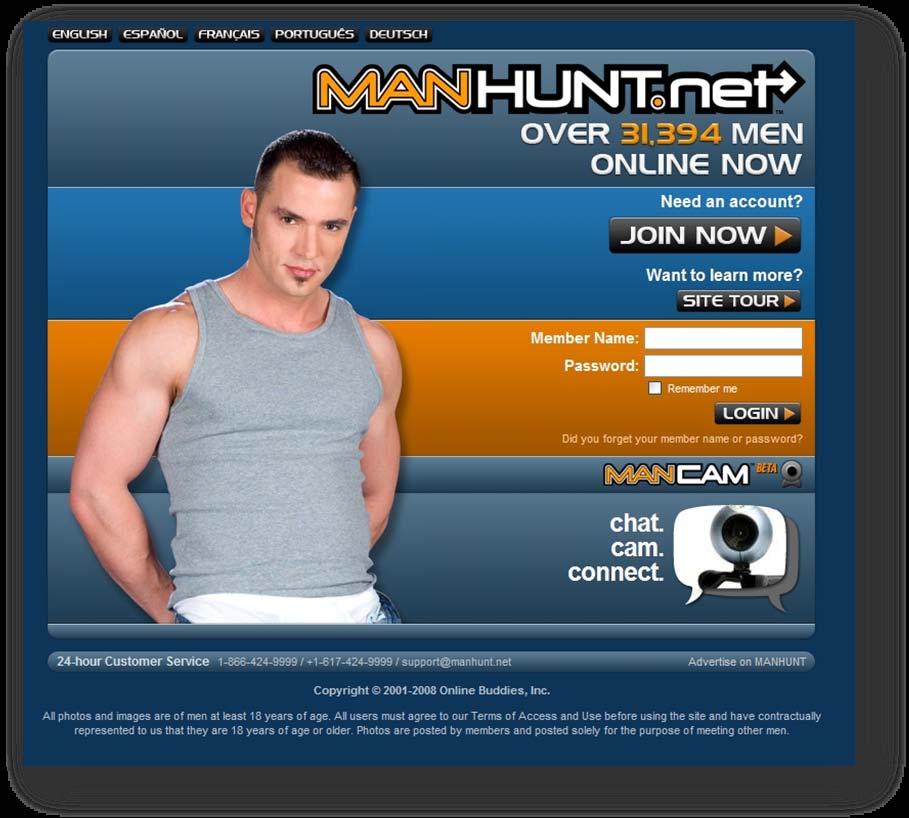 Conducting Outreach on Manhunt.net This guidance has been created in an effort to assist your organization in the creation of a profile designed to provide outreach to the members of Manhunt.net. This document has been developed by Adelson Consulting Services, Inc.