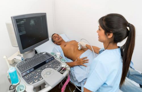 It s also used to help guide biopsies, diagnose heart conditions, and assess damage after a heart attack. Ultrasound is safe, noninvasive, and does not use ionizing radiation.