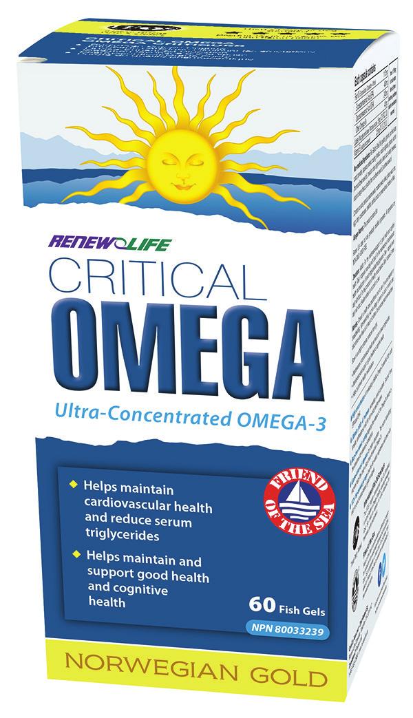 Build Healthy New Liver Cells With Norwegian Gold Critical Omega Norwegian Gold Critical Omega is formulated to supply 840 mg of Omega-3 fatty acid in every capsule in a balanced ratio of 490 mg EPA