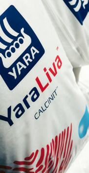 Yara works alongside customers,sharing its knowledge of how to apply our products to yield the best results.