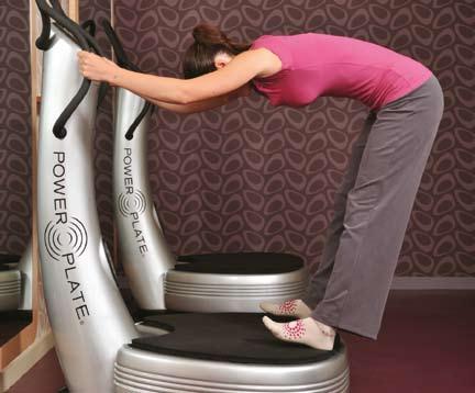 workout Hugely popular with supermodels (Elle Macpherson, Claudia Schiffer), pop stars (Madonna, Kylie Minogue) and actresses (Hilary Swank, Anna Friel), Power Plate workouts are now de rigueur in