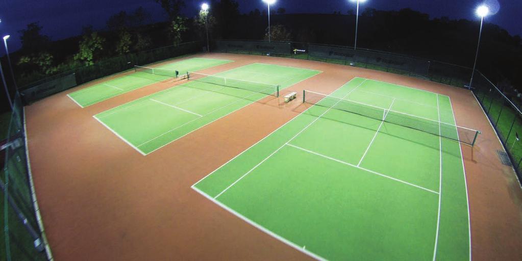The Tennis Courts If you like playing tennis why not try a