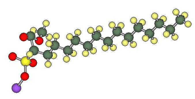 MES Molecule Stracture MES molecule structure Methyl ester group
