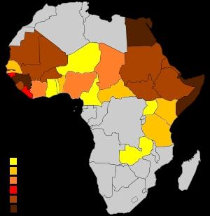 Fig. 1 Prevalence of FGM in African Countries (Source: http://data.unicef.