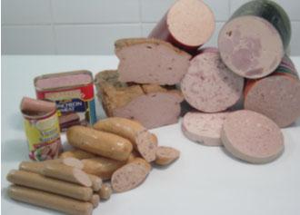 Raw-cooked meat products 127 RAW-COOKED MEAT PRODUCTS Definition: The product components muscle meat, fat and non-meat ingredients, are processed raw ( raw =uncooked) by comminuting and mixing in a