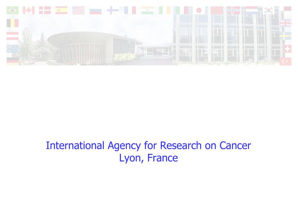 Carcinogenicity of Glyphosate The IARC