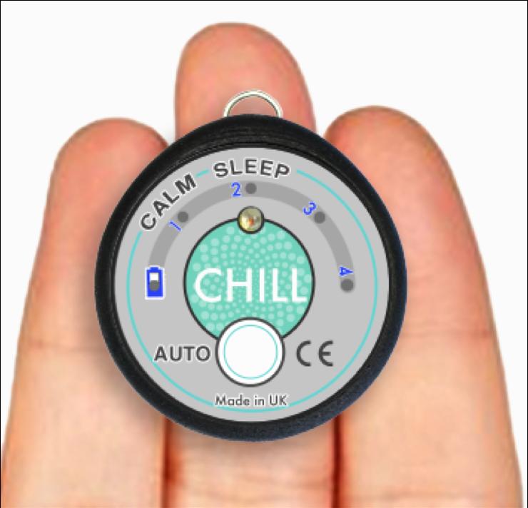 CHILLOUT MkIII - User Guide The ChillOut unit is a non-invasive electronic device specifically developed for personal use.