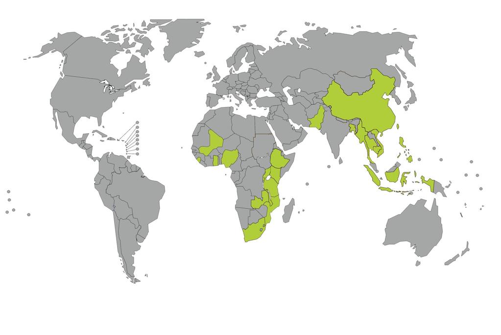 22 Global Focus Countries Africa: Ethiopia, Ghana, Kenya,