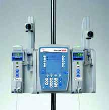 144 CHAPTER 11 Intravenous Fluid and Drug Therapy Figure 11-10. Volumetric Infusion Controller/Pump. (Courtesy of Cardinal Health (Alaris Medical System)) Figure 11-12. 1-12. Syringe pump.