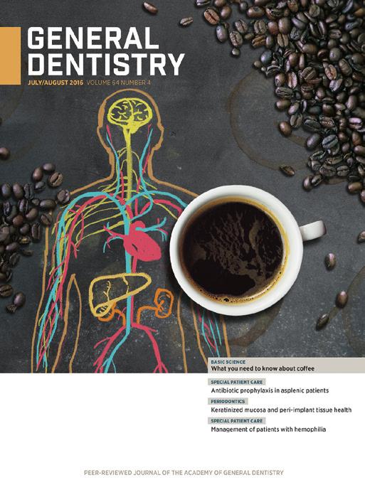 GENERAL DENTISTRY With a circulation of over 33,000 general dentists, AGD s peer reviewed clinical journal, General Dentistry, presents research, laboratory investigations, clinical findings and