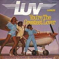 sleeve of "You're the Greatest Lover"