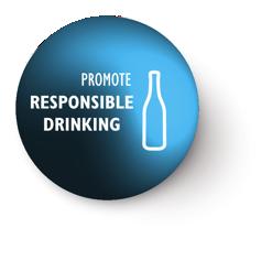 PROMOTE RESPONSIBLE DRINKING From the beginning, Pernod Ricard has made promoting responsible drinking the centrepiece of its CSR engagement.