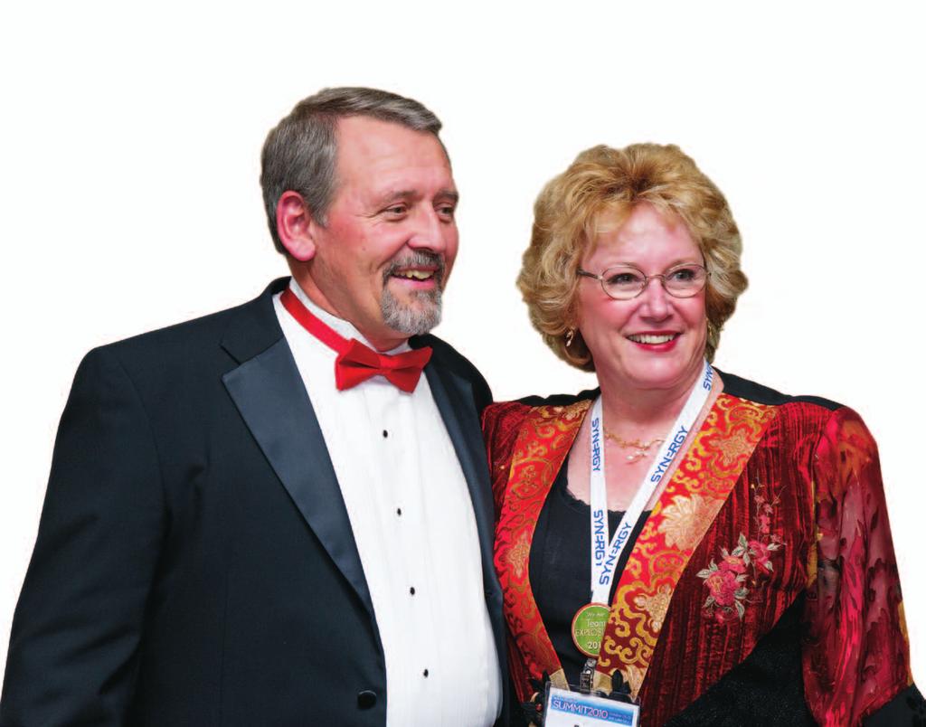TEAM MEMBER SPOTLIGHT Jim & Rene e Creasey Team Director Grand Junction, Colorado Before joining Synergy WorldWide in March 2009, Jim and Rene e Creasey owned and operated two wilderness lodges on