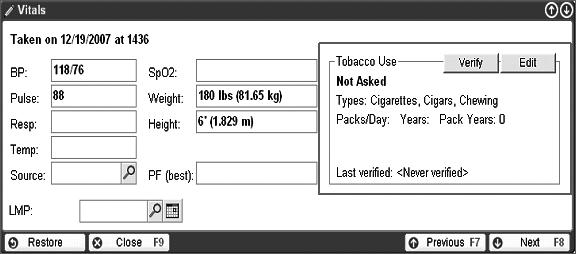 Integration into Standard Practice Assess tobacco as part of