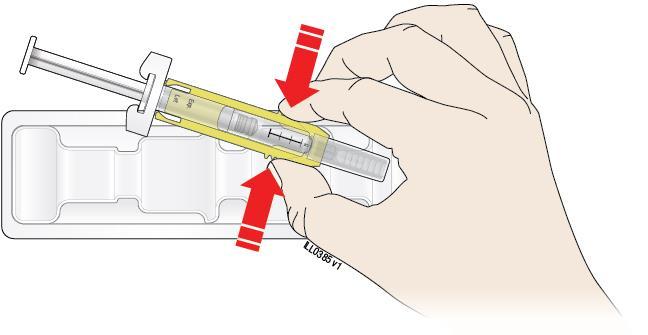 Step 1: Prepare A Remove one prefilled syringe from the refrigerator. The original pack with any unused prefilled syringes should remain in the refrigerator.