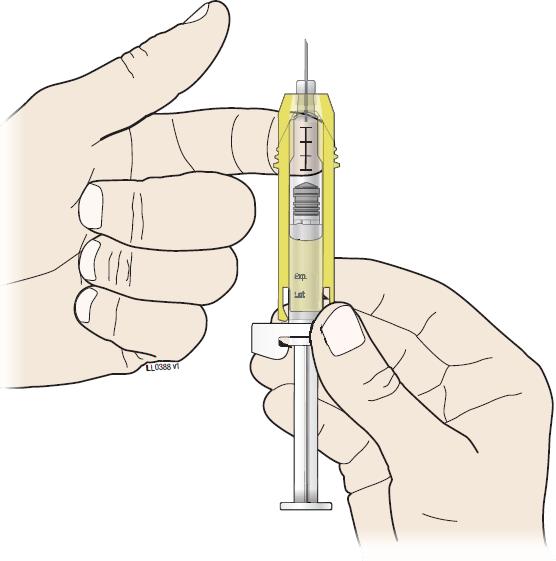 F Check your prescription before you inject your dose. Your healthcare provider has prescribed either a full syringe dose or a partial syringe dose of Aranesp.