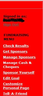 How to use your Artez Fundraising Page Logging into your account You can re-access your online fundraising account by returning to: