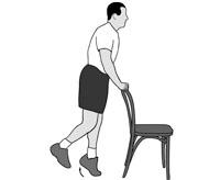 Hold for 30 seconds and then relax for 30 seconds. Repeat 3 times. Tip Sit up tall and keep your legs straight. 5.