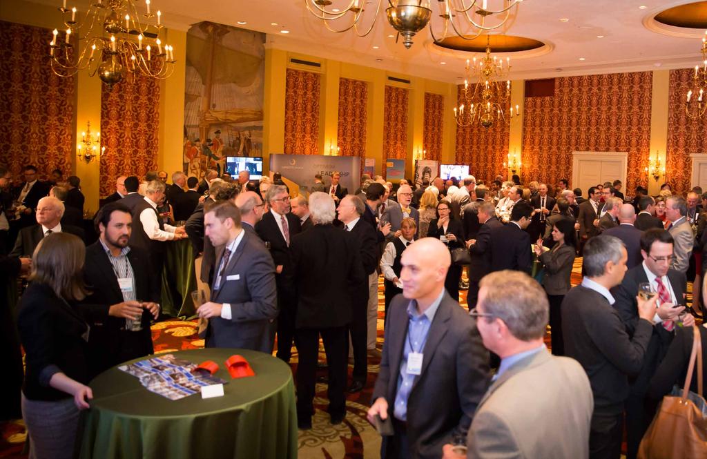 Networking Reception and Innovation Alley Exhibitors Showroom The Gala evening opens with a networking reception during which guests are invited to visit Innovation Alley.