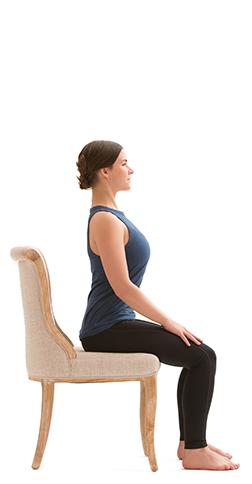 3 minutes or less Releases tension in your neck's supporting muscles Carol Krucoff Yoga Therapist Duke Integrative Medicine Durham, North Carolina Co-Director Therapeutic Yoga for Seniors Teacher