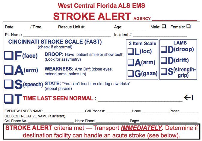 Field Triage And Diversion of Acute Stroke