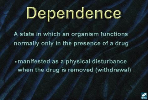 With repeated use of heroin, dependence also occurs. Dependence develops when the neurons adapt to the repeated drug exposure and only function normally in the presence of the drug.