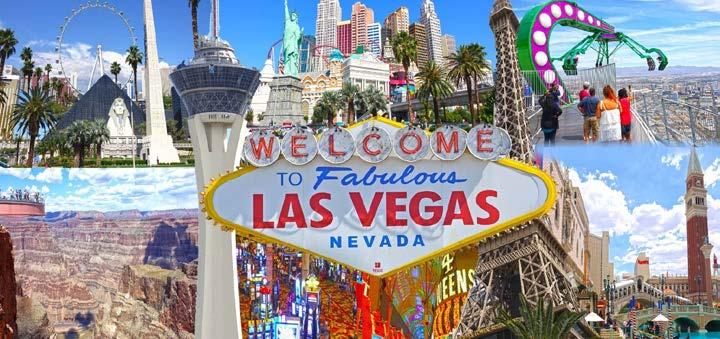 About Las Vegas Las Vegas is situated within Clark County in a basin on the floor of the Mojave Desert and is surrounded by mountain ranges on all sides.