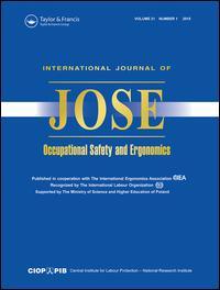 International Journal of Occupational Safety and Ergonomics ISSN: 1080-3548 (Print)