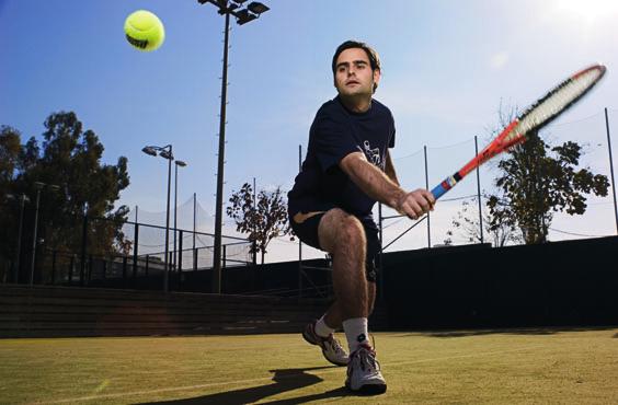 Our focus is our strength Javier Viguera, 24, a top-ranked tennis player from Spain believes that diabetes has been a positive force in his life.