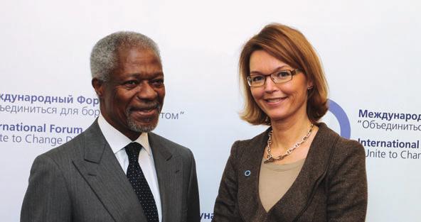 Diabetes care Setting an agenda for change Setting an agenda for change Former Secretary-General of the UN Kofi Annan with Novo Nordisk s Chief of staffs Lise Kingo at the Unite to Change Diabetes