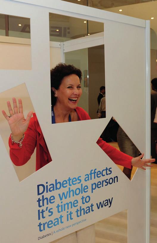 Charlotte Lucas Østerlund expresses the full effect of living with diabetes at
