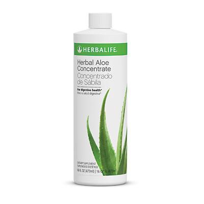 Herbal Aloe Concentrate: You can take your aloe a few ways.
