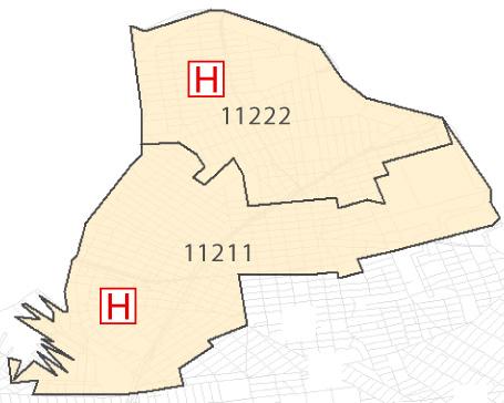 Population: 127,051 TBHC Service Areas: Primary service area: 11211 Neighborhood Profiles 2015 : Williamsburg - Bushwick 11206, 11221, 11237 Neighborhood at a glance Age Group 85 yrs and older 80-84