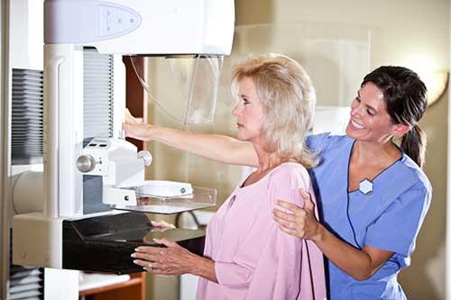 within the breast. It is primarily used as a supplemental tool to breast screening with mammography or ultrasound.