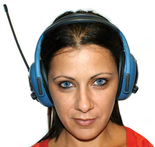 Electronic Earmuffs left/right CutOff Level dependent protection without isolation: - detects surrounding sound and reproduces it at a safe level - enables the wearer to hear important sound and