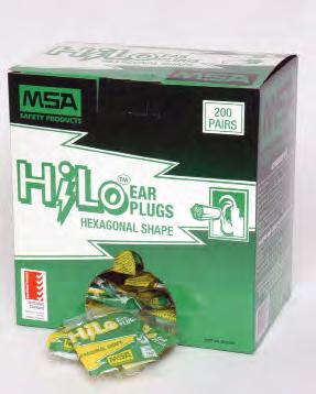 HiLo Earplugs HILO HEXAGONAL EARPLUG Extra length. Breathable urethane composition. Non-irritant.