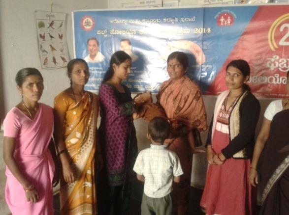 Screening under Polio program Under the Polio programs on Jan/19 & Feb/23/2014 we have screened 0-6 year s children.