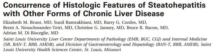 With the high prevalence of NAFLD are we going to start seeing larger numbers of cases with co-existing diseases?