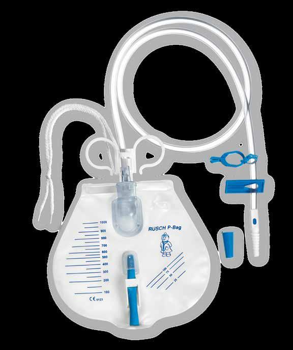 Rüsch P-Bag 9 RÜSCH P-BAG CLOSED URINE DRAINAGE SYSTEM FOR CHILDREN, FOR STANDARD DRAINAGE UNDER LONG-TERM CONDITIONS LATEX-FREE, STERILE, FOR SINGLE USE 3 Children are more