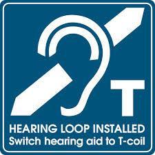 17 LOOP SYSTEMS Entire area or room is looped Telecoil mode in the hearing aid will pick up the