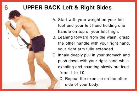 6. UPPER BACK Left & Right Sides A.