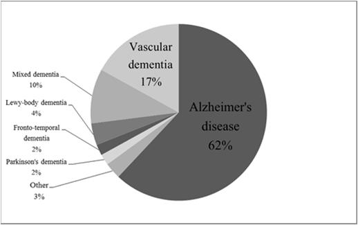 Causes of Dementia Alzheimer s Disease (AD) The most common cause of dementia 5.