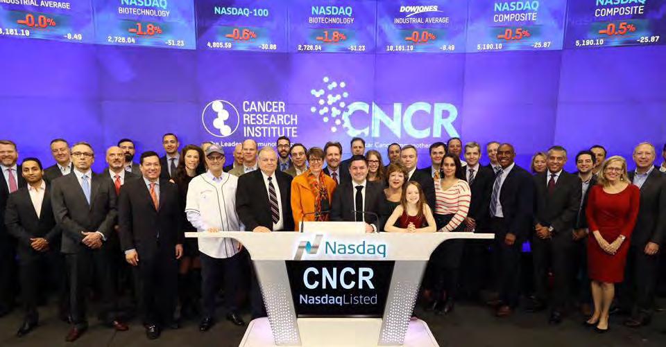 CRI joined Loncar Investments to open the